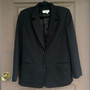 Vintage Black Women's Blazer